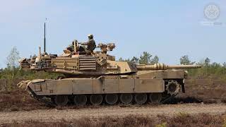 M1A2 SEPV3 Abrams Main Battle Tank Live-Fire