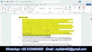 New Perspectives Excel 365 | Module 11: End of Module Project 1 | EcoPoint Engineering
