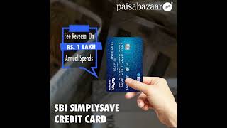 SBI SimplySAVE Credit Card