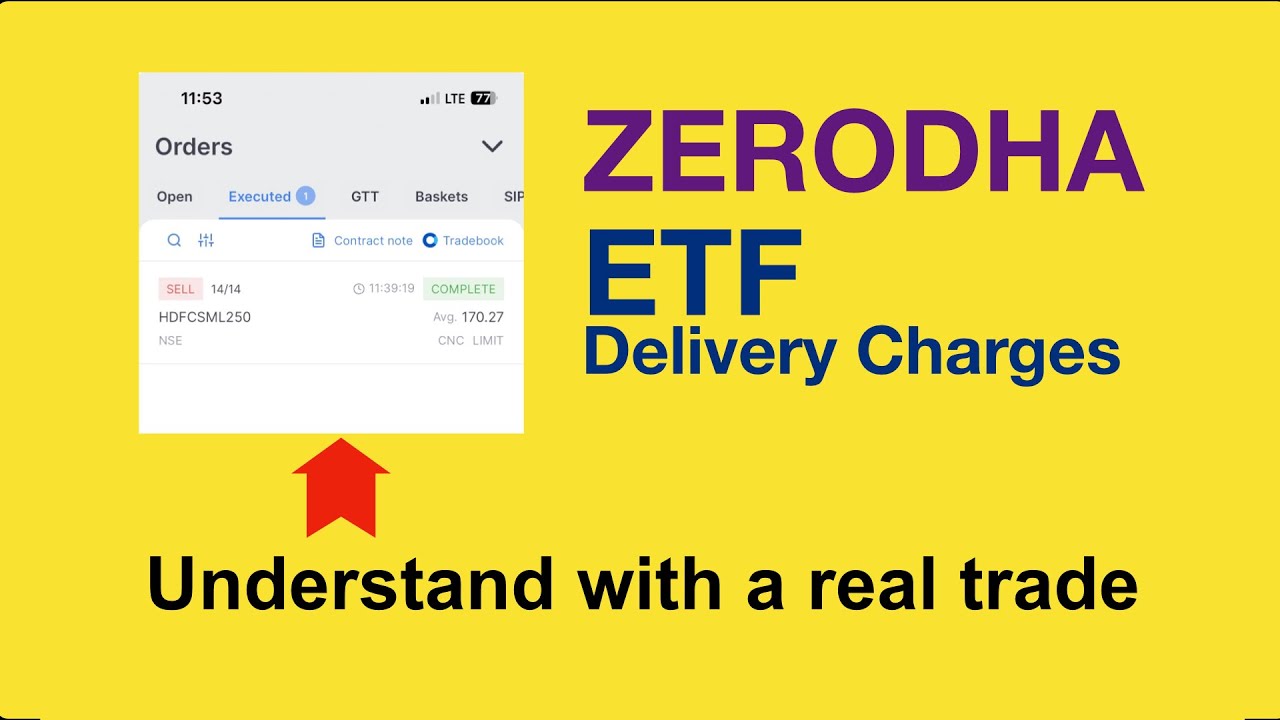 Understanding ETF Charges In Zerodha: Swing, Delivery, And Brokerage ...