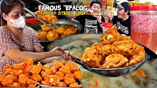 SIKAT na Fried "EPALOG" in Taytay, Rizal! Famous Filipino Street Food (HD)