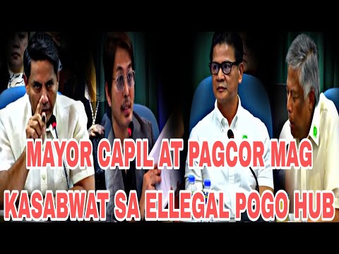 MAYOR CAPIL AT PAGCOR GUISADO SA KONGRESO CONG.GOMEZ HINARAP SI CAPIL