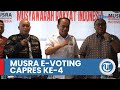 Prabowo Subianto dan Ganjar Pranowo Bersaing Ketat sebagai Capres Hasil E-Voting Musra ke-4