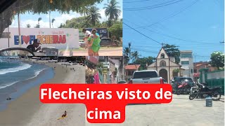 Distrito de Flecheiras visto de cima, Trairi Ceará, drone