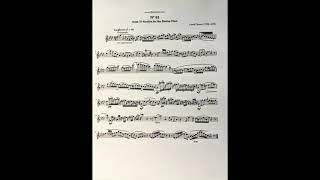 Drouet, 72  Studies for the Boehm Flute, Study #61