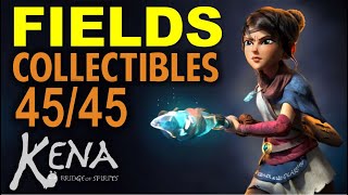 KENA: Fields All Collectibles Guide (Rot, Hats, Flower Shrine \u0026 Spirit Mail Locations)