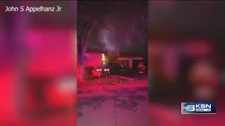 Man describes warning neighbors in Derby duplex fire