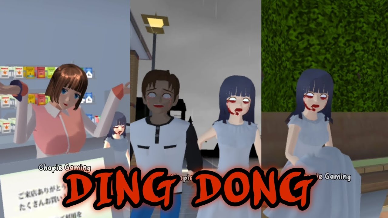 DING DONG HANTU MIO SERAM || DING DONG SAKURA SCHOOL SIMULATOR - YouTube