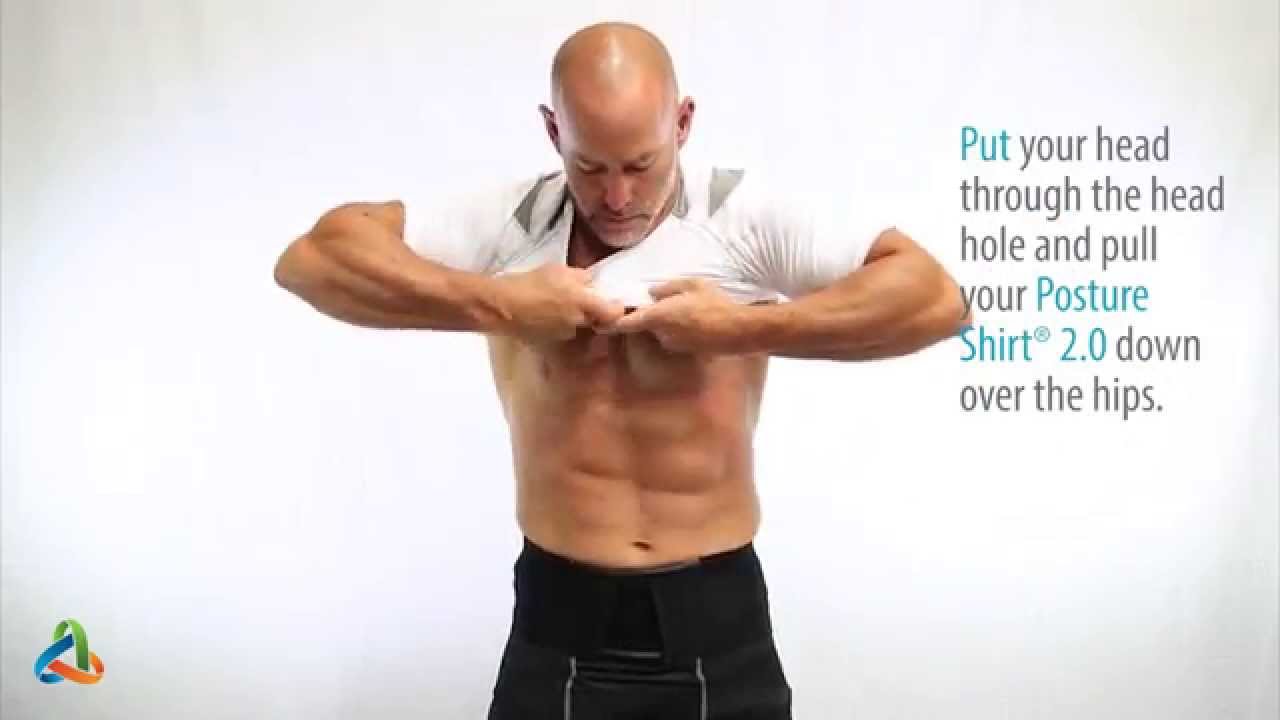 How To Wear The Alignmed Posture Shirt 2 0 Youtube