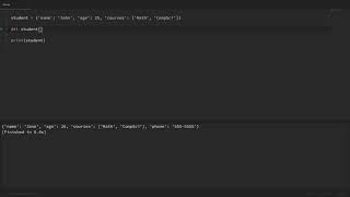 Python Tutorial for Beginners 5 Dictionaries Working with Key Value Pairs 1080p60