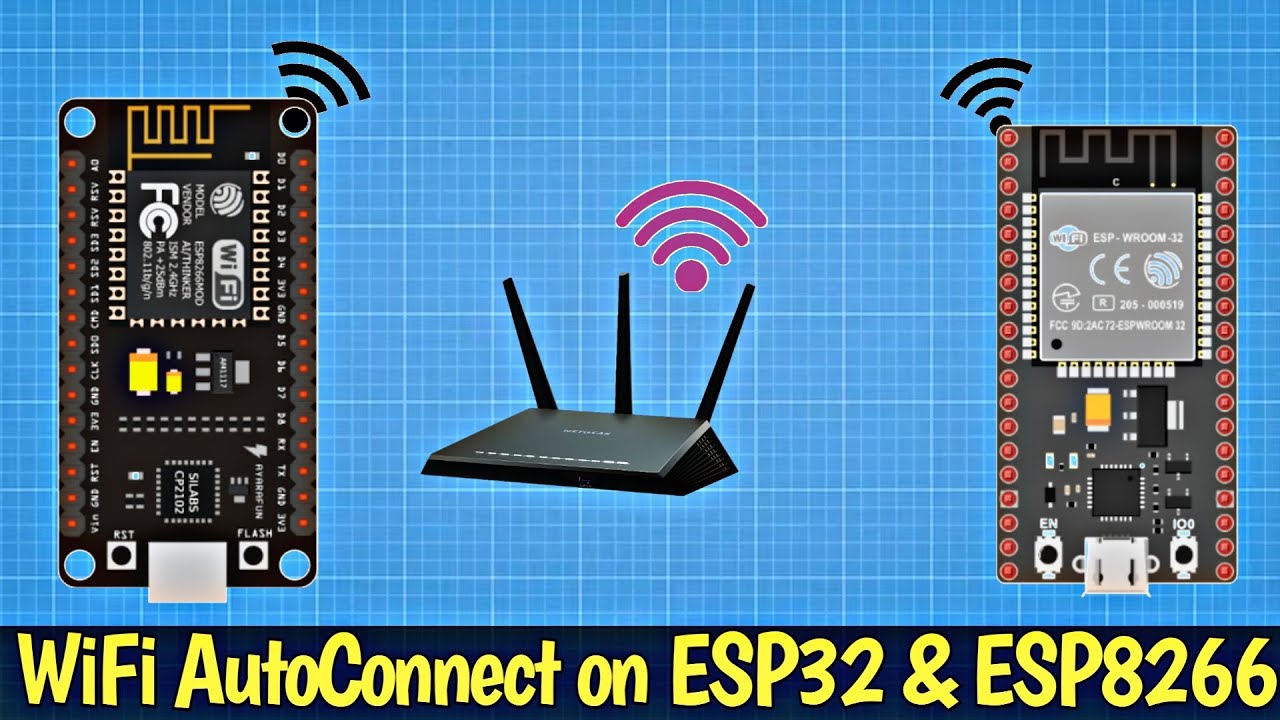 Wifi Autoconnect With Esp32 Esp8266 Hindi Youtube