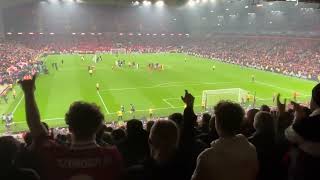 ANFIELD SINGS ARNE SLOT! LA LA LA LA! Liverpool 4-0 Bayer Leverkusen!