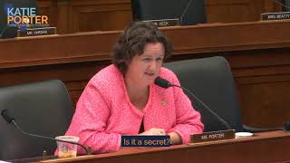Rep. Porter questions Treasury Secretary Steve Mnuchin about number of employees at key agency