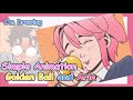 Timelapse Aria and Golden Ball ✨  |  DanDaDan | Simple Animation