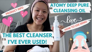 Atomy Deep Pure Cleansing Oil How to use Demo and Product Information