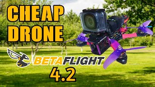 CHEAP FPV RACING DRONE on Betaflight 4.2 | My PC broke