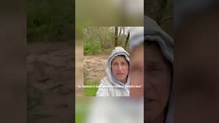 Ellen shows the flooding near her home in Montecito #shorts