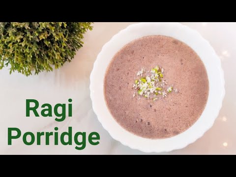 Ragi Porridge/Ragi Malt Recipe | Finger Millet Porridge Recipe ...