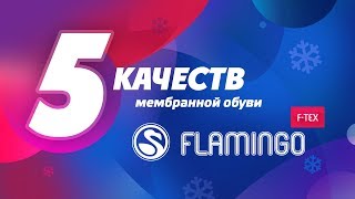 Детская зимняя мембранная обувь Flamingo. 5 уникальных качеств.