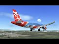 AirAsia A320 Landing in Kuala Lumpur International Airport | RFS - Real Flight Simulator