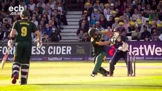 #Blast16 QF highlights: Notts Outlaws v Essex Eagles