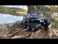 JJRC Q137 - Swim Test @ Bawsey Country Park (Amphibious 8x8 Skid Steer 1/16th RC 2.4ghz 7.4v Li-on)