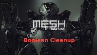 MESHmachine 0.6 - Boolean Cleanup