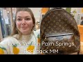 Louis Vuitton Palm Springs Backpack MM Bag Review