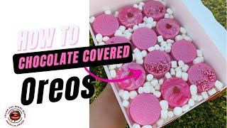 Valentine's Day Chocolate Covered Oreos Tutorial