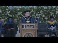 duke university president price duke commencement 2021 address