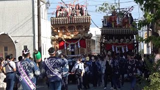 遠州山梨祇園祭り2022日曜日