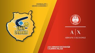 Herbalife Gran Canaria -  AX Armani Exchange Olimpia Milan Highlights | EuroLeague RS Round 21