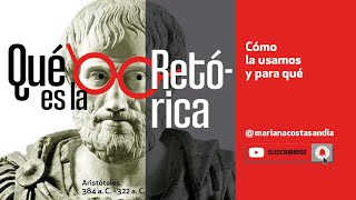 La RETÓRICA: el arte de persuadir 🍉 qué dijo Aristóteles: diferencia Retórica/ Dialéctica