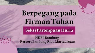 Virtual Choir SPH - Berpegang Pada Firman Tuhan | HKBP Bandung Ressort Bandung Riau Martadinata