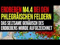 Erdbeben M4.4 Phlegräische Felder - Das seltsame Geräusch des Bebens wurde aufgezeichnet