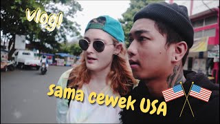 VLOG SEHARIAN SAMA CEWEK BULE AMERIKA