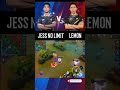 Jess No Limit vs Lemon 🤔 1 vs 1 Kagura🔥(2-4) 2017 custom #jessnolimit #lemon #mlbb