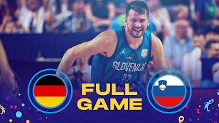 Germany v Slovenia | Full Basketball Game | FIBA EuroBasket 2022