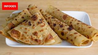 Ghee Chapati Recipe | How to Make Chapati with Ghee | How to Cook Chapati | Infoods