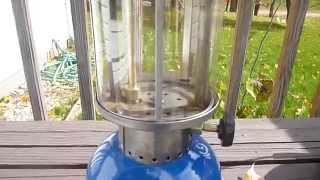 Coleman 243a and Custom Coleman/Sears Harley Davidson lantern