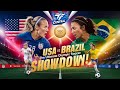 🥇 USA vs Brazil - The Ultimate Olympic Soccer Showdown! 🇺🇸🇧🇷