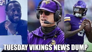 Minnesota Vikings News Dump (1.2.24) | Kwesi Laughing, Harbaugh, Big Penix Energy?