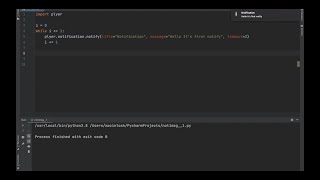 Plyer notification solution for mac in Python by Mac Solution