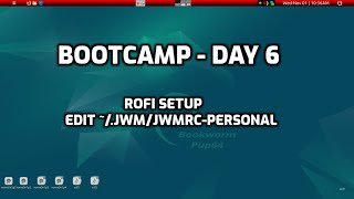BookwormPup64 - bootcamp day 6: basics of how to setup a PuppyLinux