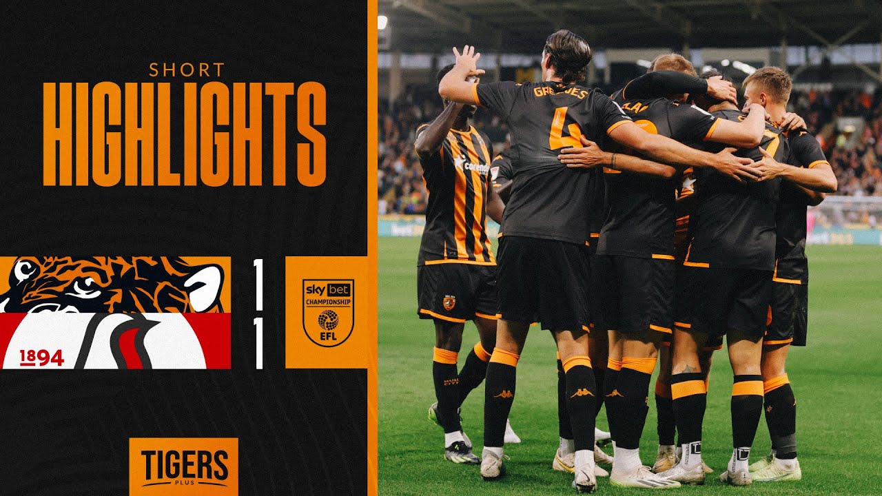 Hull City 1-1 Bristol City | Short Highlights | Sky Bet Championship ...