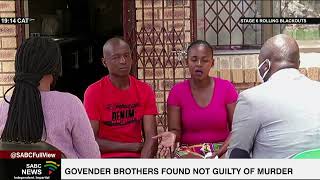 Govender brothers acquitted for the July unrest murder