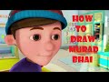 Drawing Murad Bhai   -  Jan Cartoon Drawing New Episode 2020