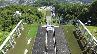 [4K][定点]札幌大倉山展望台（スキージャンプ競技場）北海道札幌市中央区