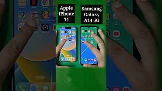 iPhone 14 Vs Samsung Galaxy A14 5G Speed Test |