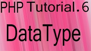 Php Bangla Tutorial Part 6 | Data Type (String Integer Boolean Array Object NULL Resource )
